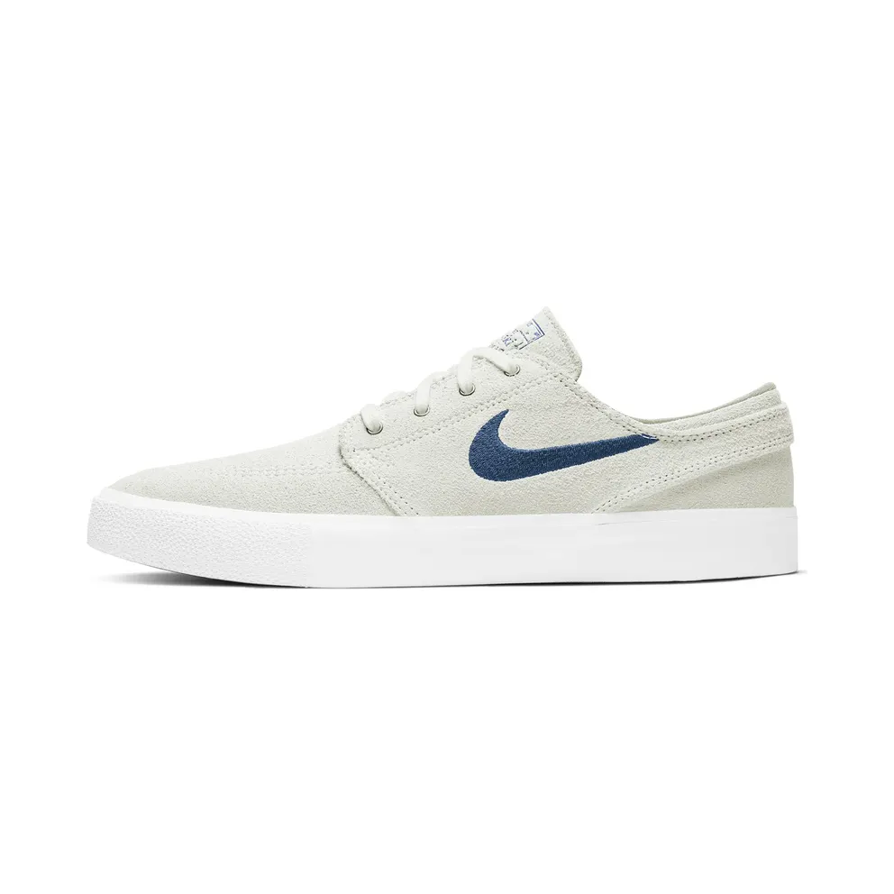 Nike SB Zoom Stefan Janoski RM “Summit White / Gum Light Brown / Court Blue” (AQ7475-108)