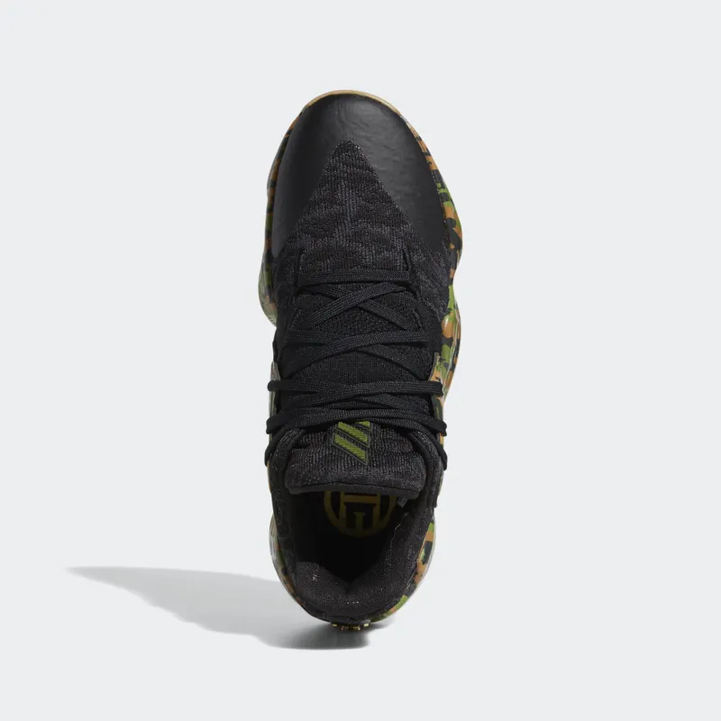 adidas Harden Vol. 4 Black Camo Core Black/Tech Olive/Legend Earth (EF1259)