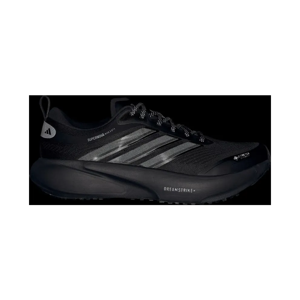 Adidas SUPERNOVA RISE 3 GTX Running Shoes Core Black / Core Black / Tech Grey Metallic (KI3134)