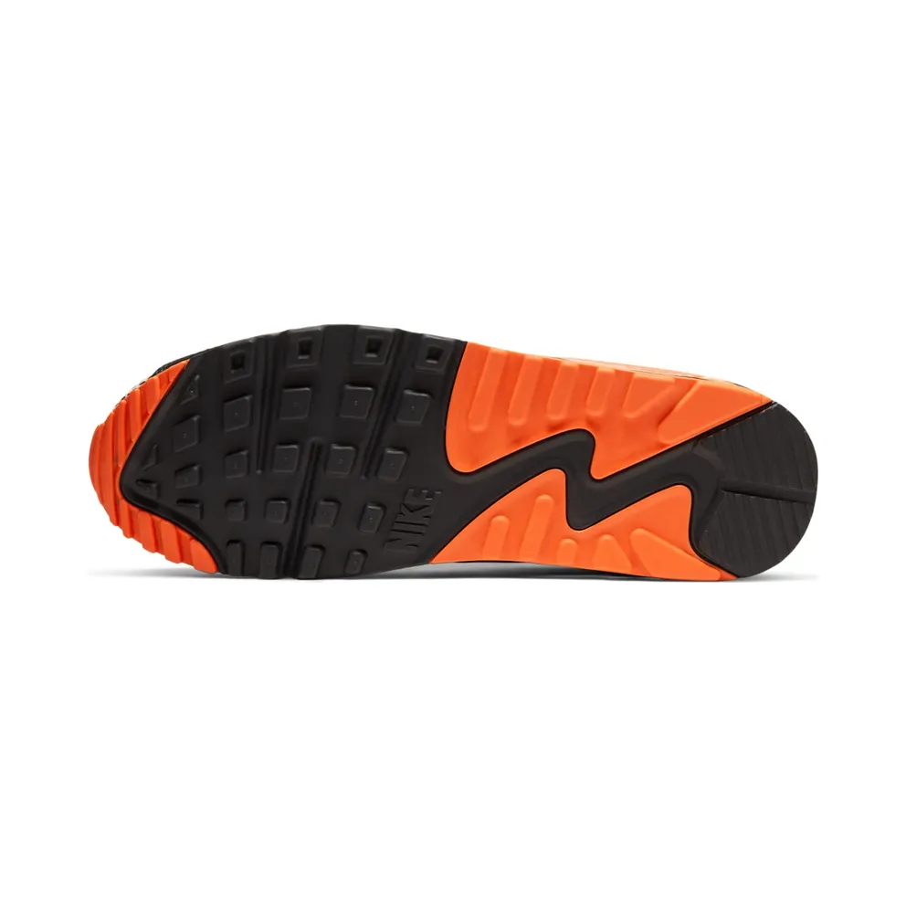 Nike Air Max 90 Safari (2020) Black/Safety Orange-White (DA5427-001)