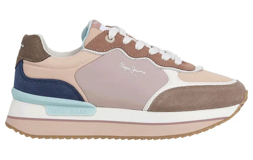 Pepe Jeans PèPè sneaker Bruin / Rosa / Wit (PLS600006-865)