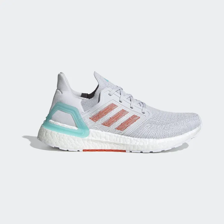Adidas Primeblue UltraBoost 20 ‘True Orange’ Dash Grey/True Orange/Blue Spirit (EG0770)