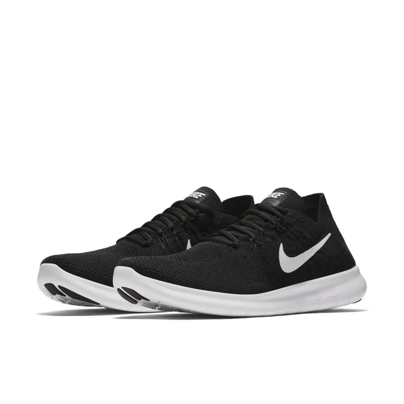 Nike Free RN Flyknit 2017 Black White (880843-001)