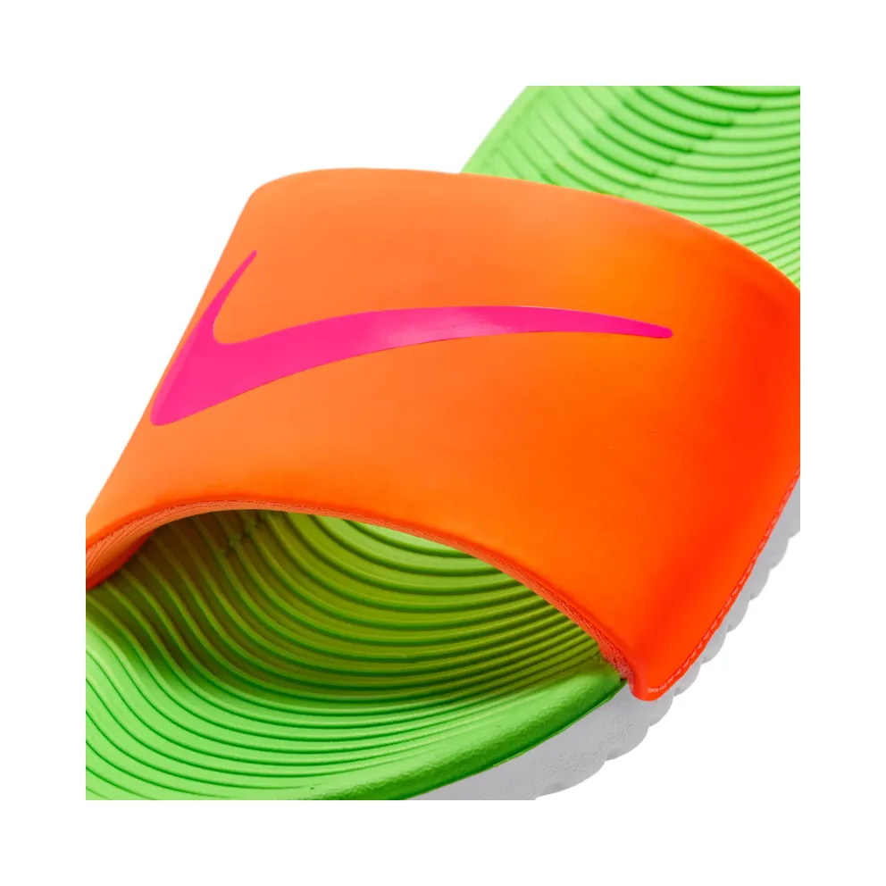 Nike Kawa Slide Total Orange Green Strike Pink (FJ8812-803)