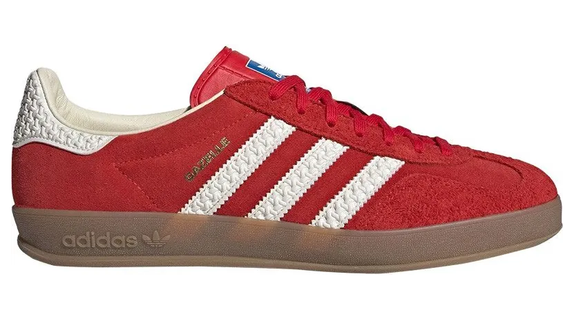 adidas Gazelle Indoor Better Scarlet Off White Gum (IF1808)