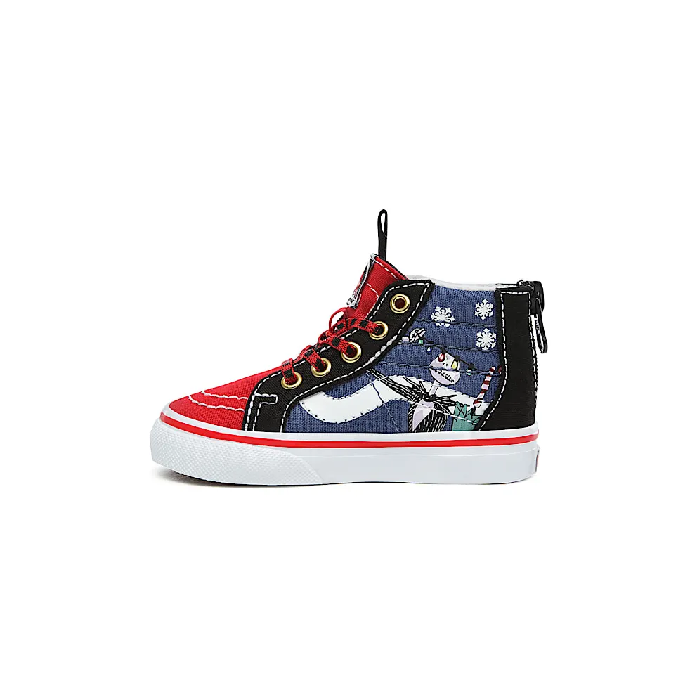 Vans Sk8-Hi Zip Nightmare Before Christmas Christmastown (TD) The Nightmare Before Christmas/Christmastown (VN0A4BV1T33)