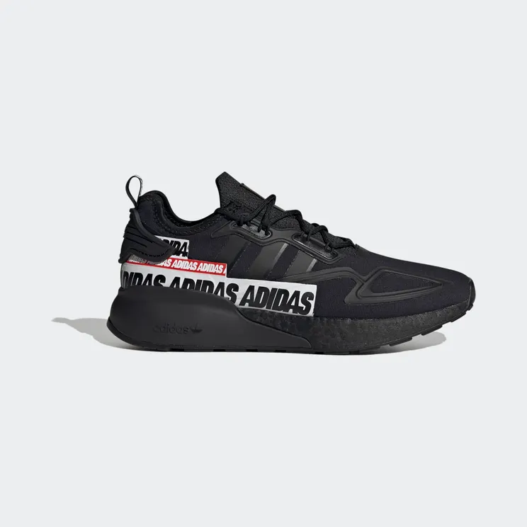 adidas ZX 2K Boost Core Black / Core Black / Cloud White (FX7038)
