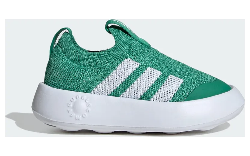 Adidas Bubblecomfy Kids Semi Court Green / Cloud White / Core Black (JI1608)