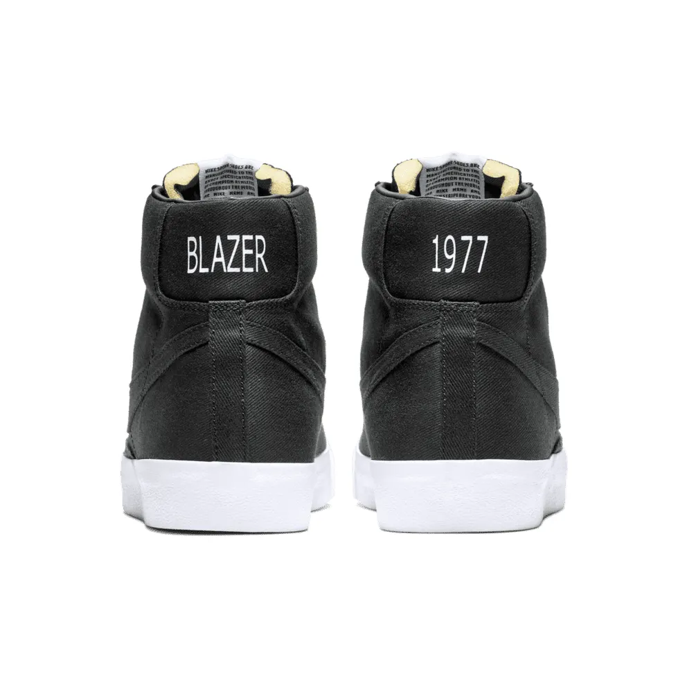 Nike Blazer Mid 77 Vintage Black Canvas Black/Black-Black-White (CD8238-001)