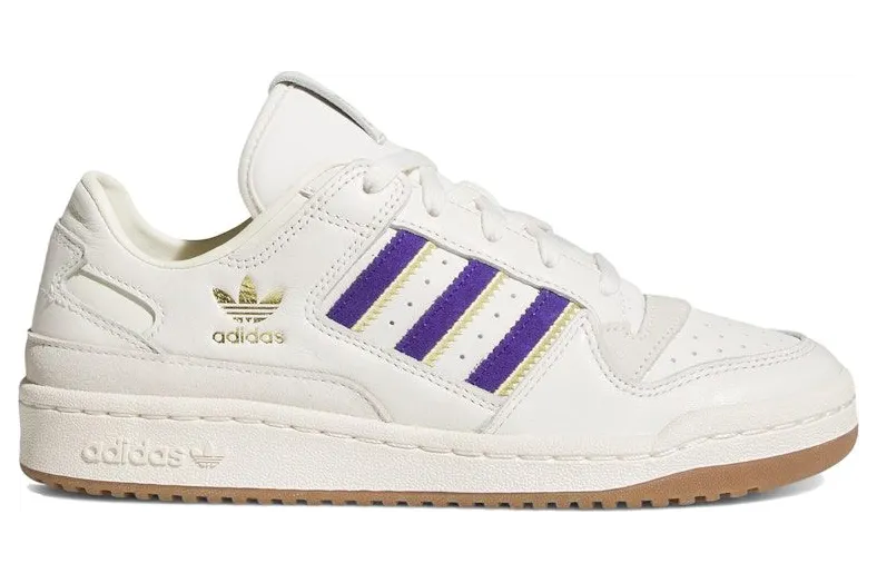 adidas Forum Low CL Cloud White Collegiate Purple Cream White (JH7940)