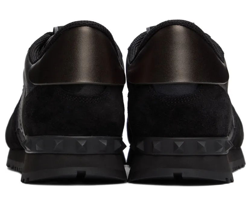 Valentino Garavani Black Rockrunner Sneakers (1Y2S0723NTA) (2)