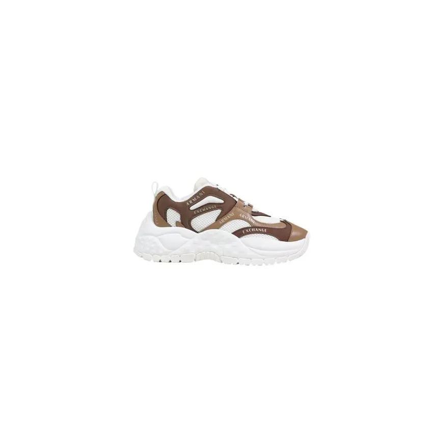 Armani Exchange met mesh inzetstuk en vlakken “White” (XDX120XV708)