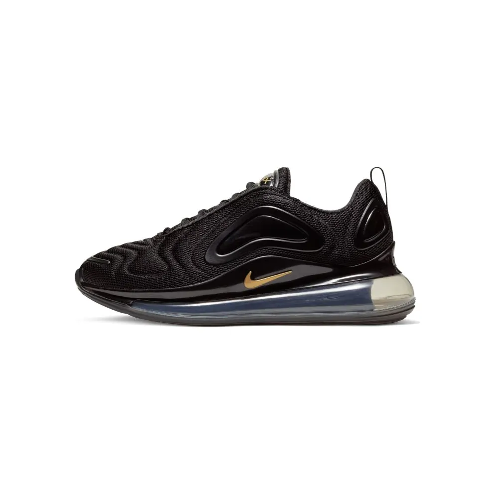 Nike Air Max 720 “Black / Metallic Silver / Metallic Gold” (CT2548-001)