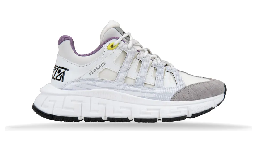 VERSACE Trigreca “Grey Light/White/Lilac” (1020186 6E850)