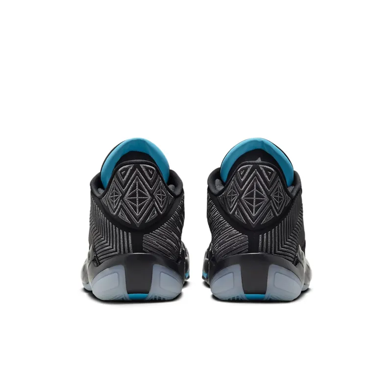 Jordan 38 Low Black Gamma Blue (Translucent Sole) (FD2326-004)