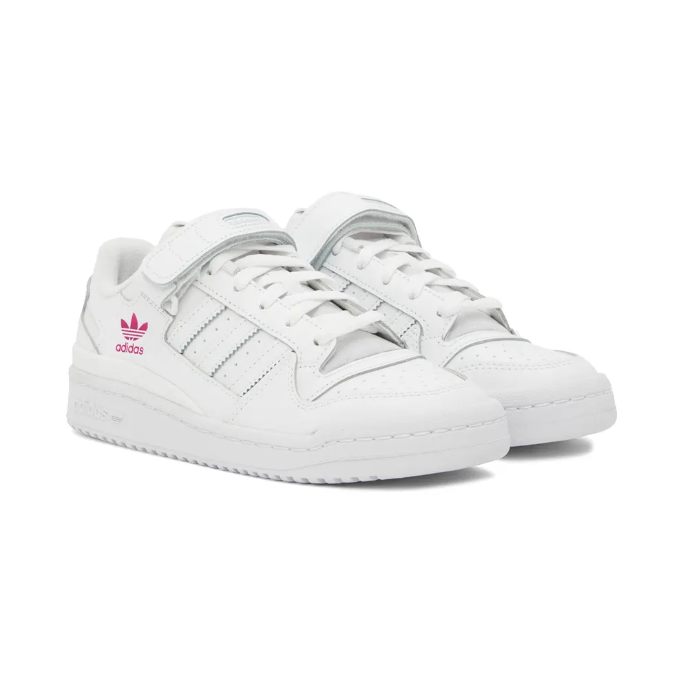 Adidas Forum Low Cloud White / Cloud White / Shock Pink (G58001)
