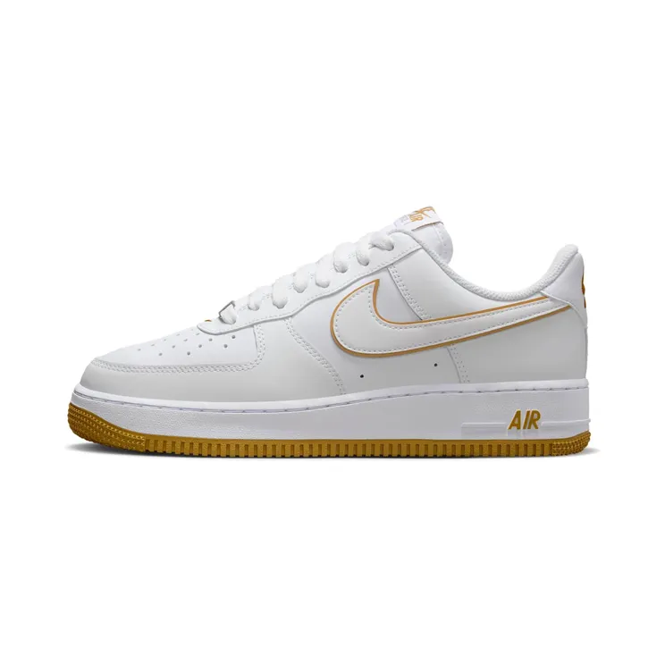 Nike Air Force 1 Low ’07 “White / Bronzine” (DV0788-104)