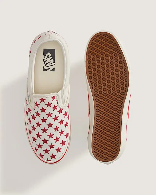 Vans Classic Slip-On 98 LX “STARS RACING RED / MARSHMALLOW” (VN000Z7ZBOP)