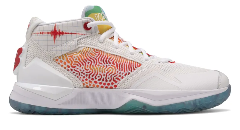 New Balance Kawhi Seismic Moment Munsell White/Team Red (BBKLSSB1)