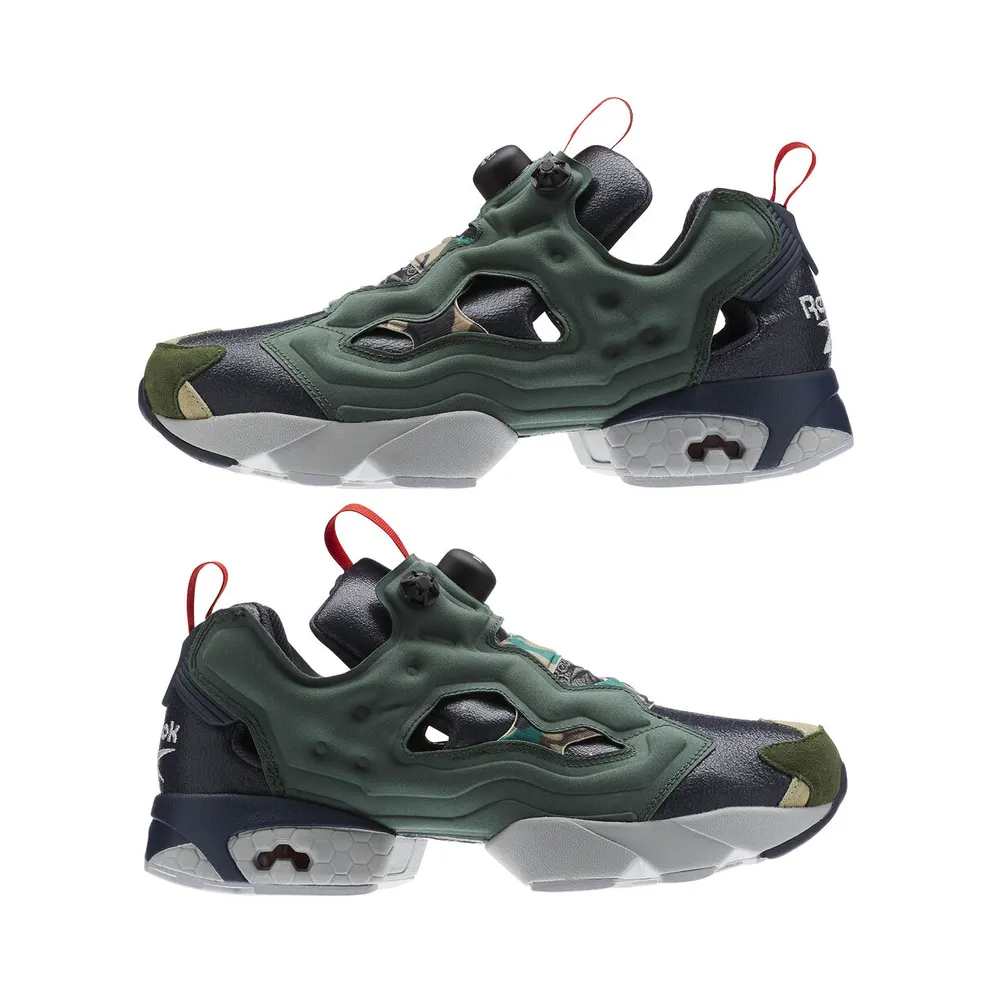 Reebok Instapump Fury OG VP Black Black/Green-Grey (Other Brands Reebok)