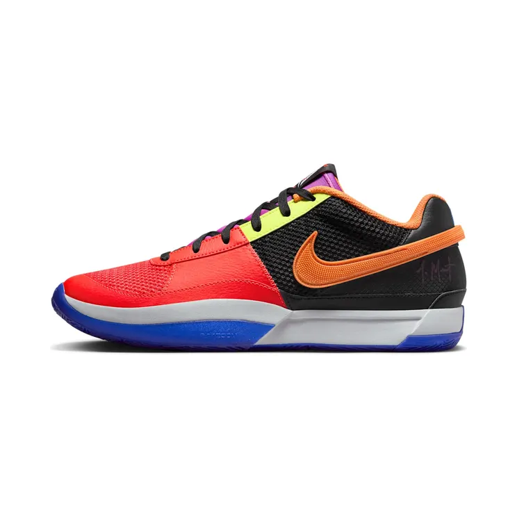 Nike Ja 1 Work For The Check “Black / Racer Blue / Bright Crimson / Multi-Colour” (FJ4241-001)