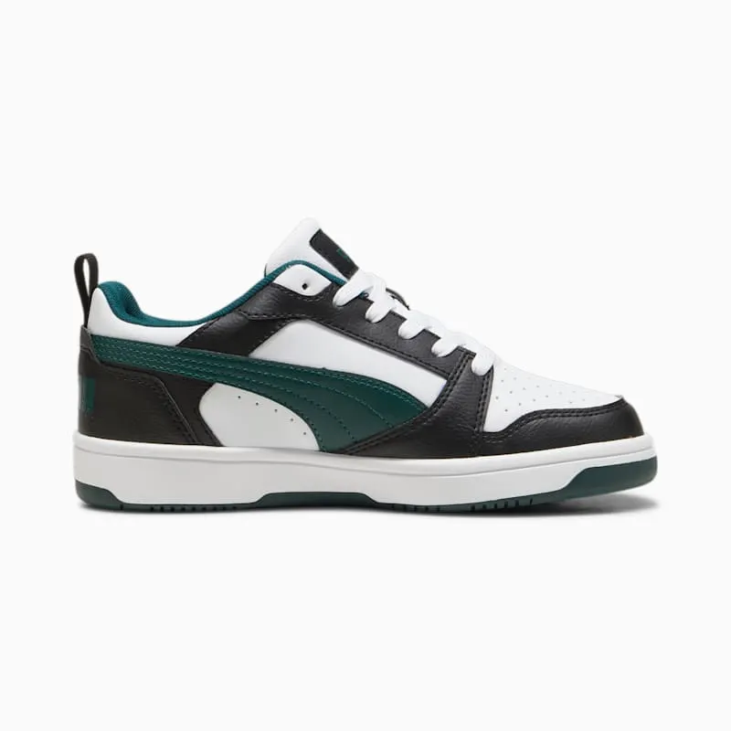 Puma Rebound Black – White – Green (393833-15)