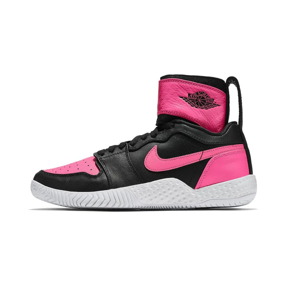 Jordan Nike Court Flare AJ1 Serena Williams Hyper Pink (W) Hyper Pink/White-Black (878458-006)