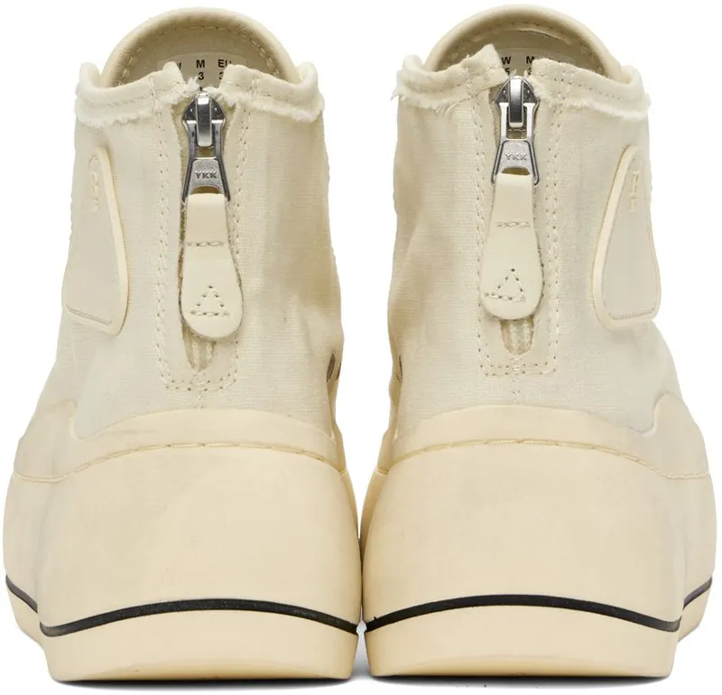 R13 Off-White Lace Free Kurt High-Top Tilly (R13S5032-002)