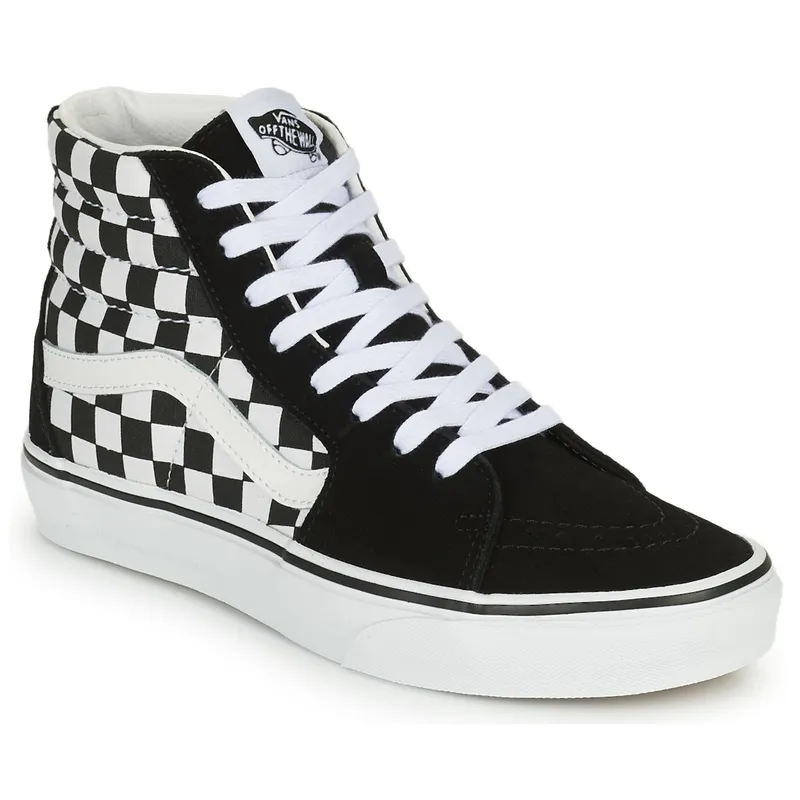 Vans Karierte Sk8-Hi Sneakers – Schwarz (VN0A32QGHRK1)
