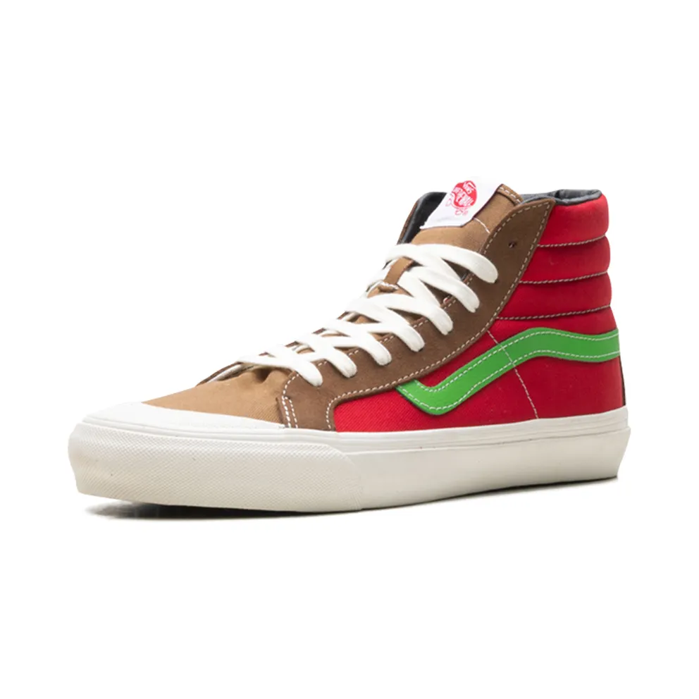 Vans V-OG STYLE 138 LX “Red / Brown / Green” (VN0A45KDTPF)