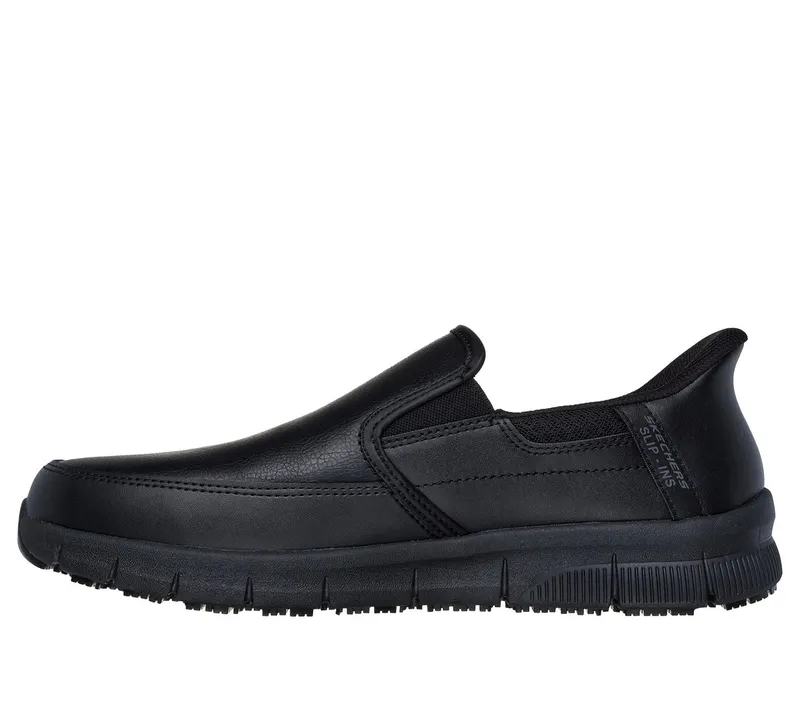 Skechers Slip-ins Work: Nampa – Broxtin Sneaker Black