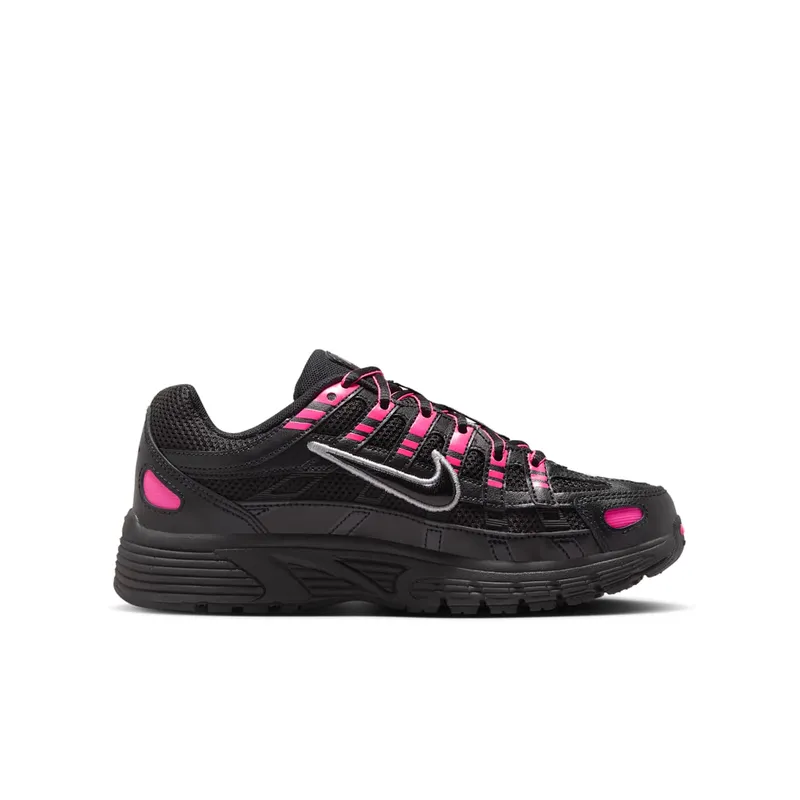 Nike P- 6000 GS “Pink Blast Metallic Silver Black” (HV5064-600)