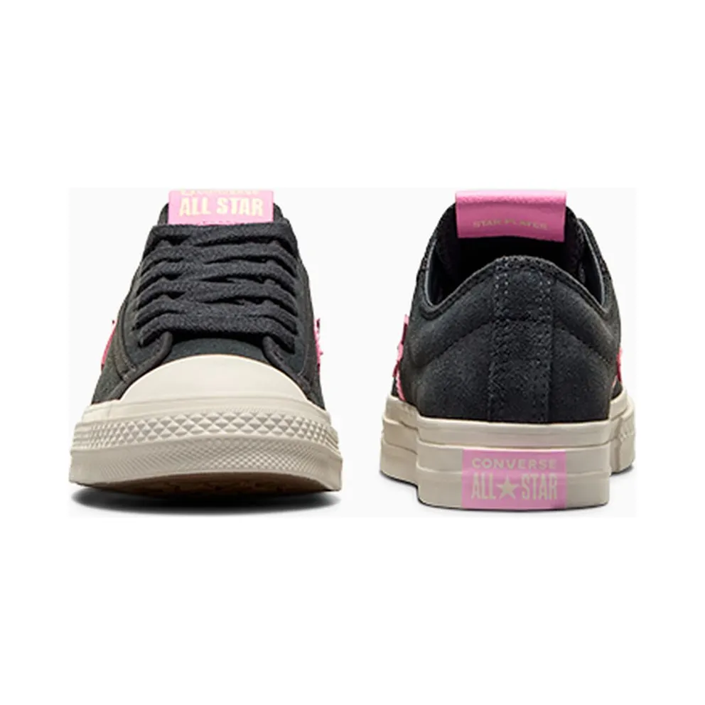 Converse Star Player 76 Black & Pink Shadow Woods/Egret/Tongue Tied (A12474C)