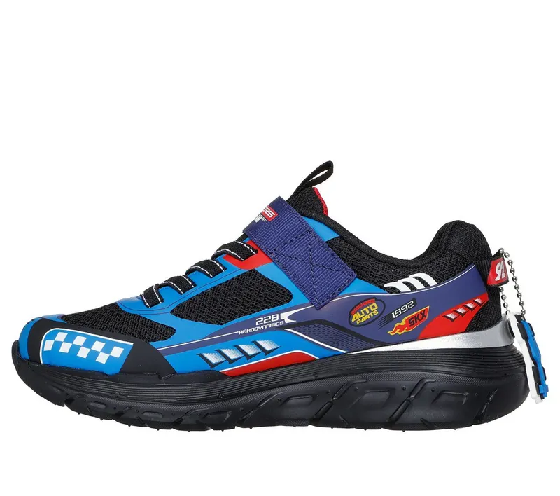 Skechers Skech Tracks Sneaker Blue/Red