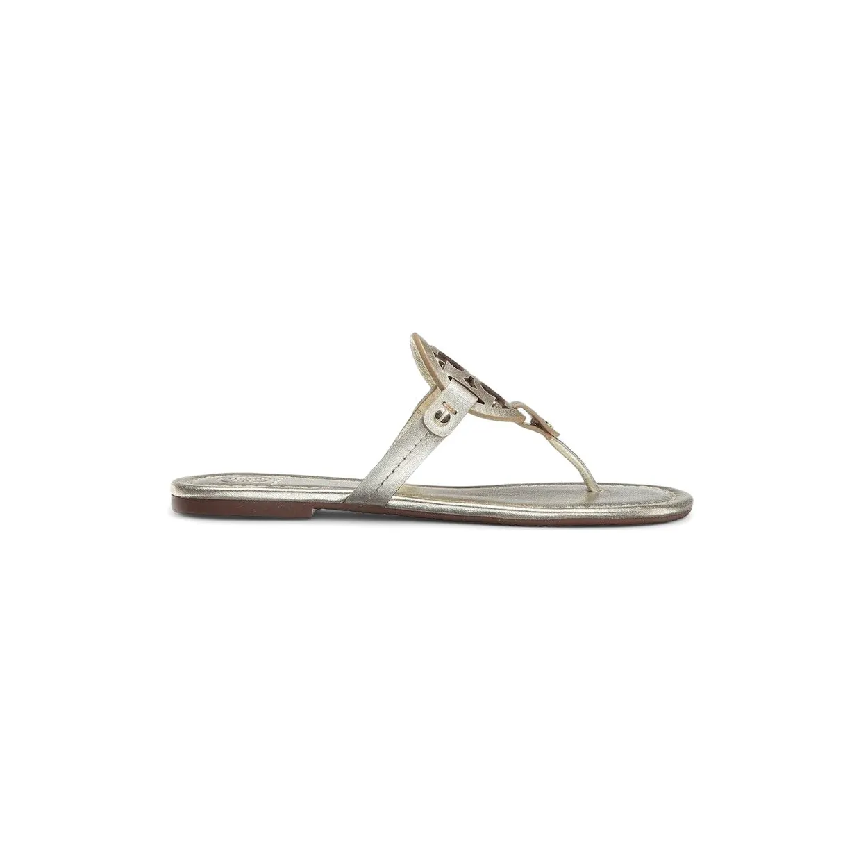Tory Burch Miller Sandals Metallic Spark Gold (36540-723)