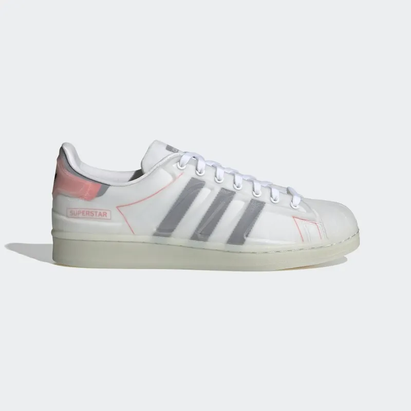 adidas Superstar Futureshell Cloud White / Core Black / Semi Solar Red (FX5553)
