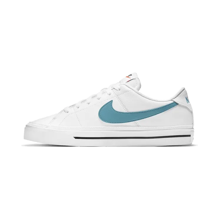 Nike Court Legacy “White / Gum Light Brown / Cerulean” (CU4150-104)