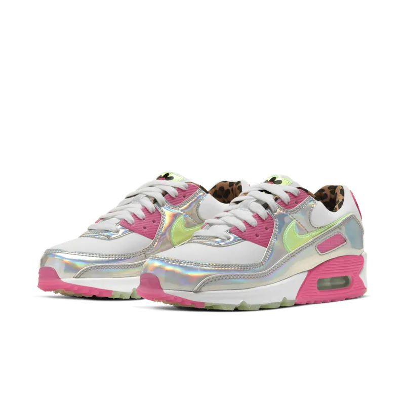 Nike WMNS Air Max 90 LX Daisy Leopard Iridescent (2020) (CQ2559-100)