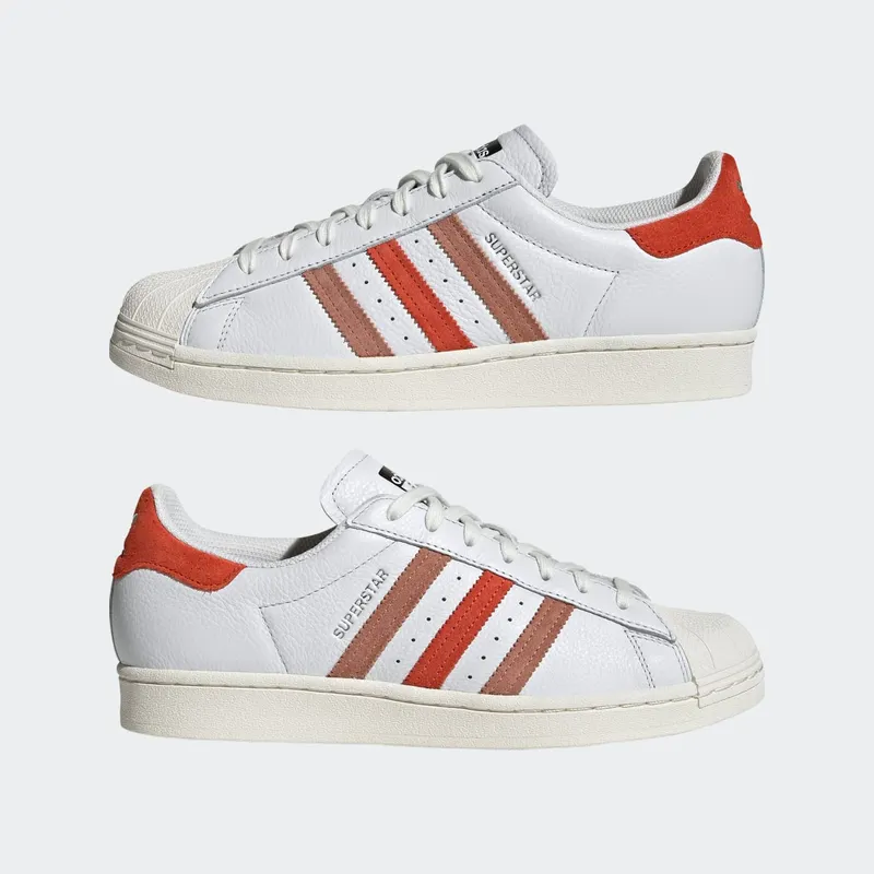 adidas Superstar Crystal White Preloved Red (GZ9380)