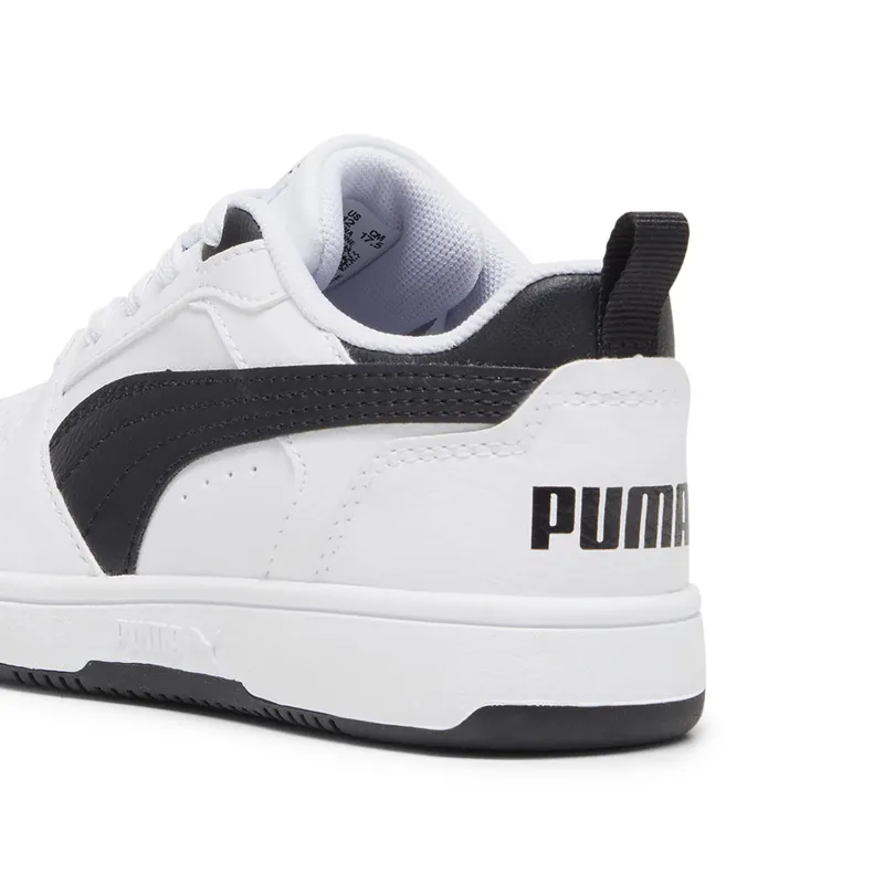 Puma Rebound V6 Lo “Puma White / Puma Black / Puma Black” (393834_02)