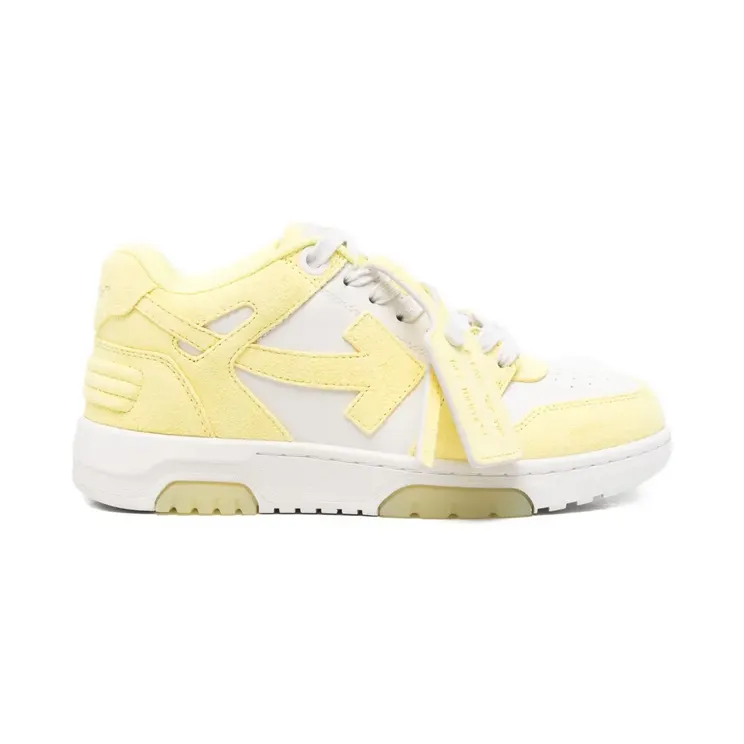 Off-White met Arrow-patroon “Yellow” (OWIA259F25LEA0040518)