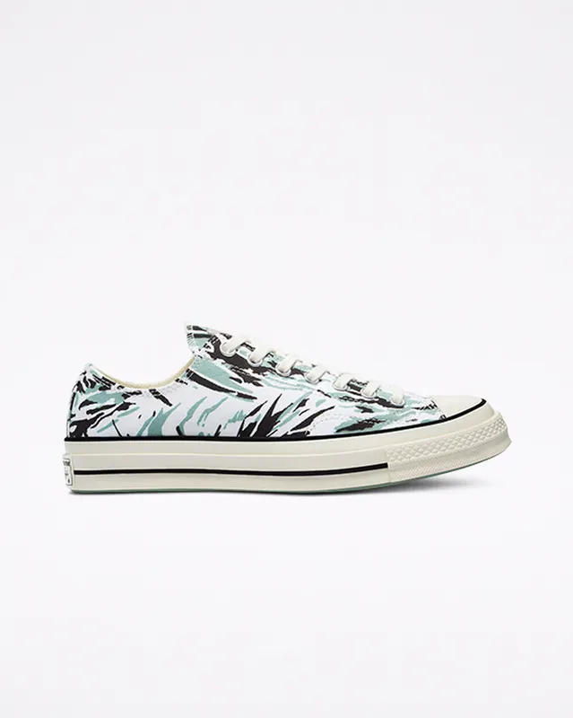 Converse Converse x Carhartt WIP Chuck 70 Low Top White/granite Green/black (171238C)