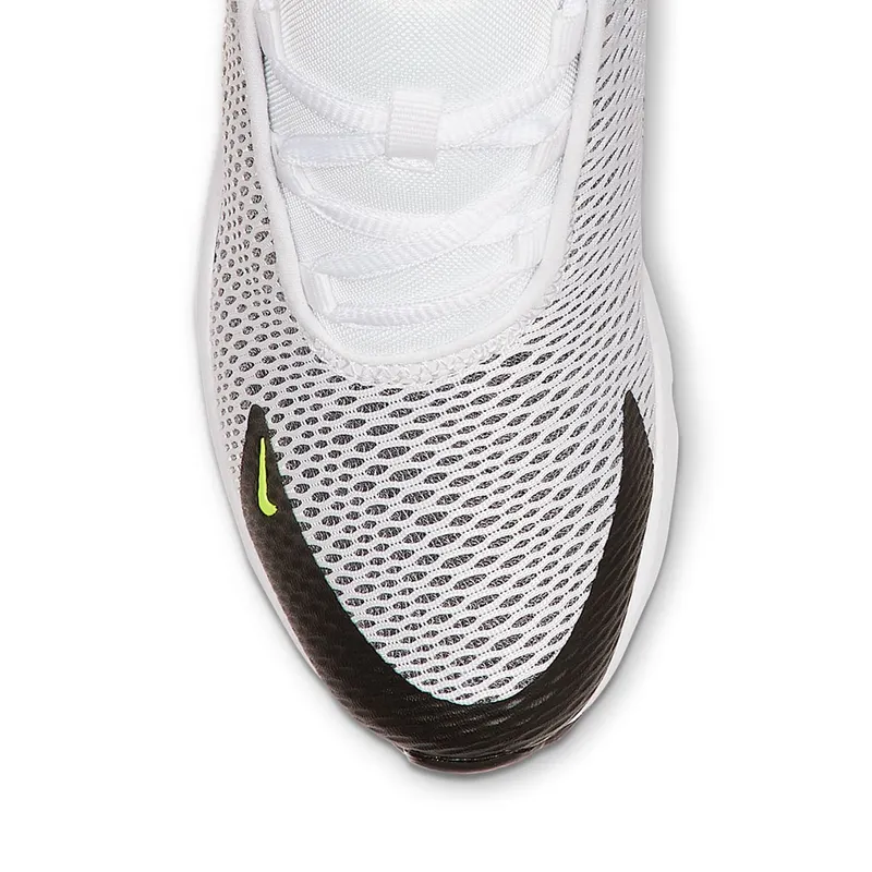 Nike Air Max 270 White Black Fuchsia Volt (PS) White/Black-Laser Fuchsia-Volt (AO2372-102)