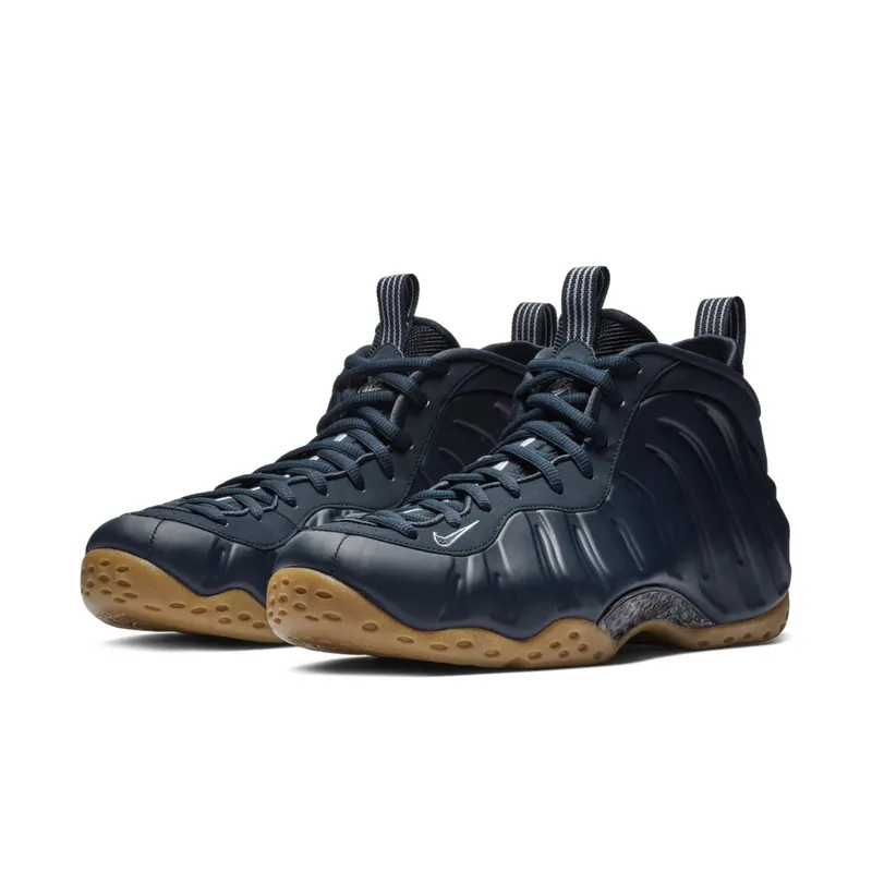 Nike Air Foamposite One Navy Gum Midnight Navy/Midnight Navy-Gum Light Brown-White (314996-405)