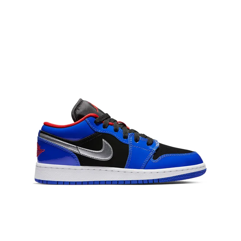 Air Jordan 1 Retro Low ‘Top 3’ Hyper Royal/Metallic Silver (553560-406)