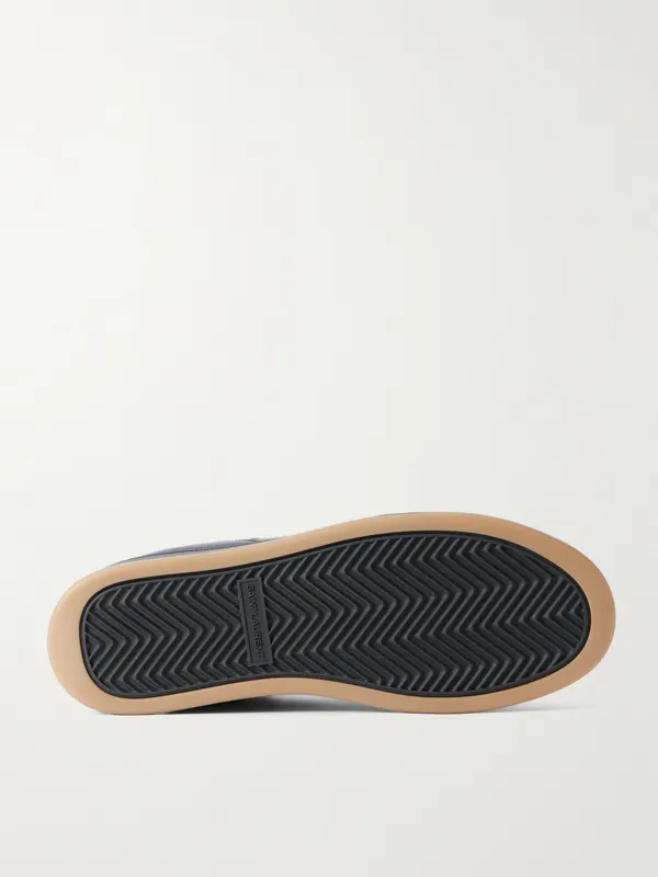 Saint Laurent SL/61 Leather Sneakers Black (81947600N00) (3)