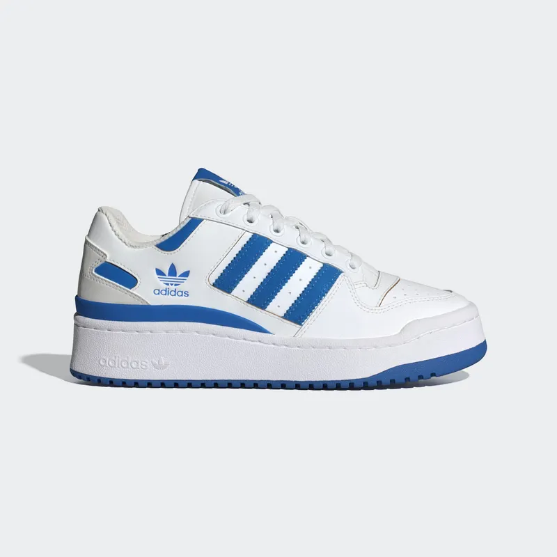 adidas Forum Bold Stripes Cloud White / Blue Bird / Grey One (ID0564)