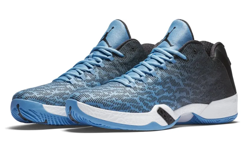 Air Jordan 29 Low ‘UNC’ University Blue/White/Black (828051-401)