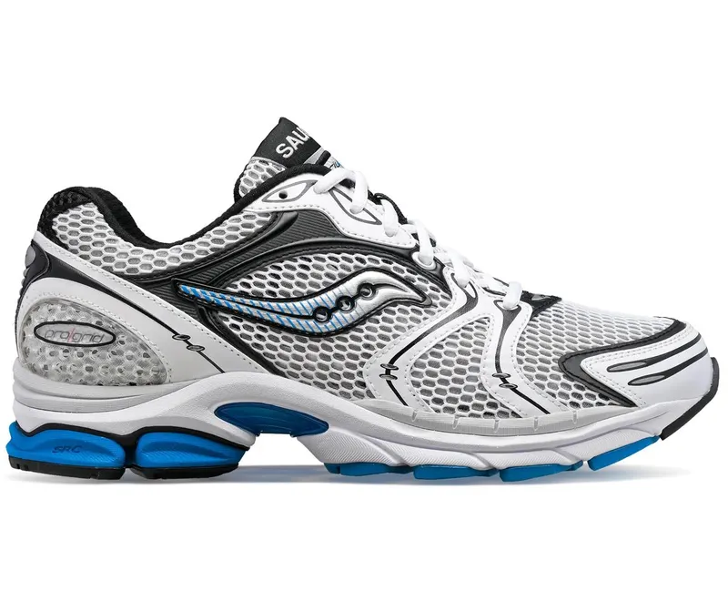 Saucony ProGrid Triumph 4 White Silver Blue (S70704-3)