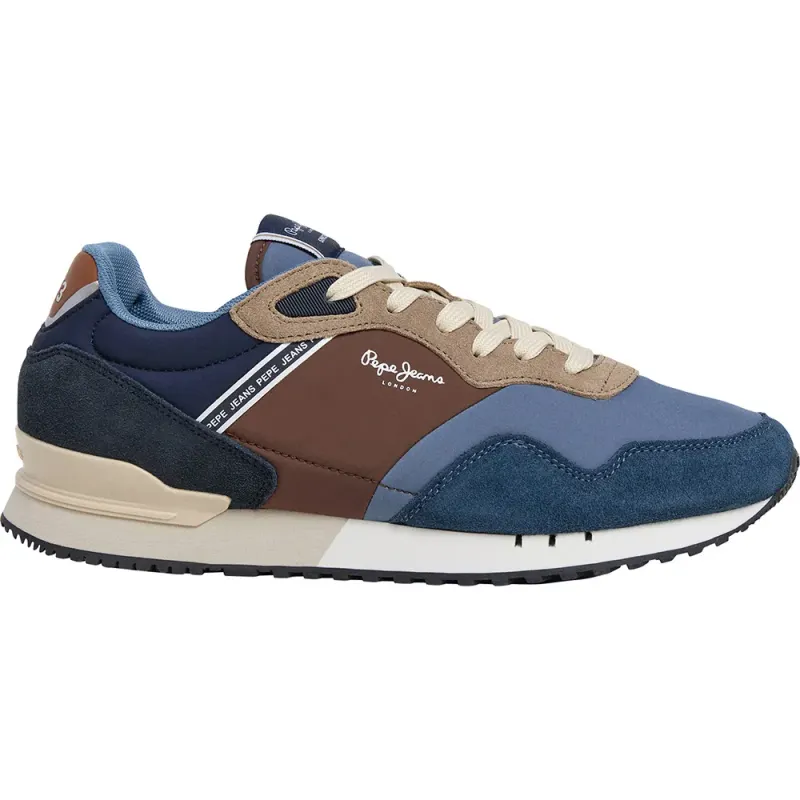 Pepe Jeans PèPè sneaker Blue / Marine / Roestbruin (PMS400030-562)